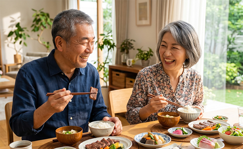 シニアのためのへそ曲がり食事法